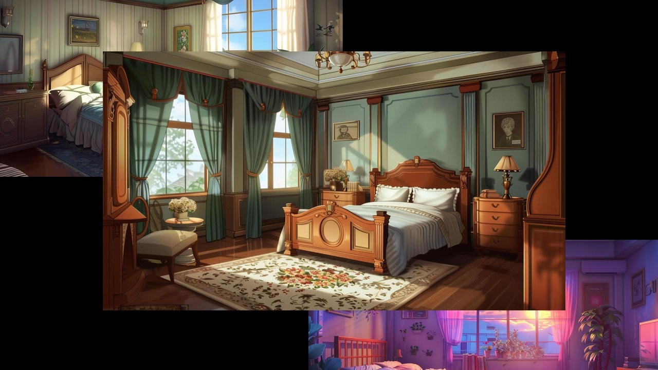 Media 1 for listing Pastel Bedroom Backgrounds