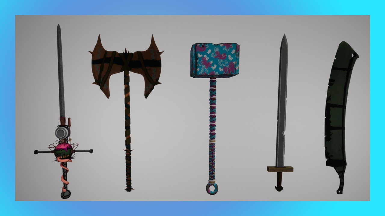 الوسائط 1 للقائمة Ultimate Weapon Pack 1