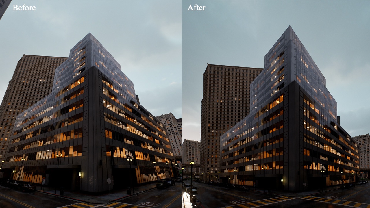 Media 1 for listing Camera Perspective Tools (Lens correction for Archvis Viewport and Movie Render)