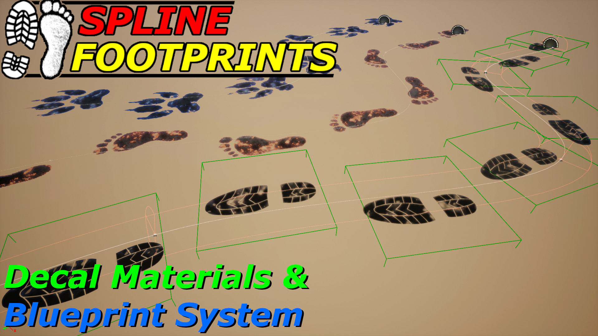 Spline Footprints System | Fab
