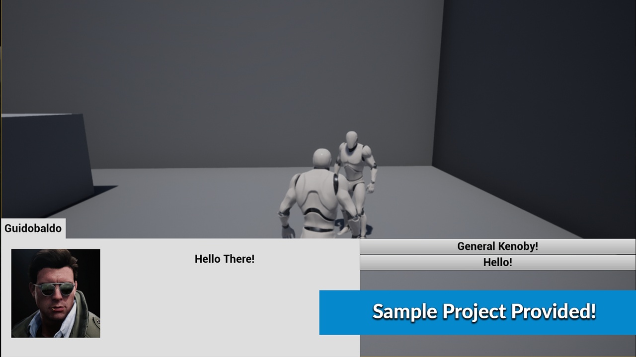 Media 1 for listing Ascent Dialogue System - C++ Visual Tool for Branched Dialogues
