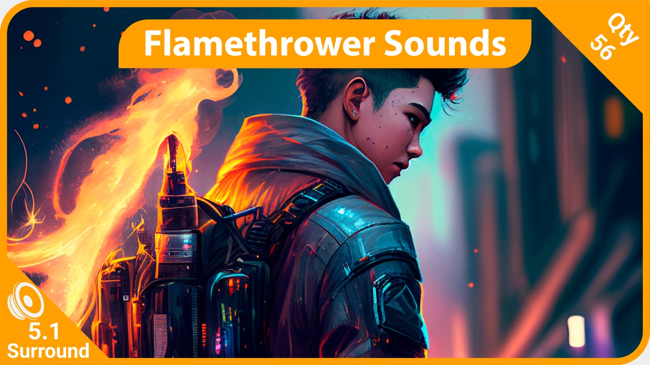 Media 1 for listing Flamethrower Sounds