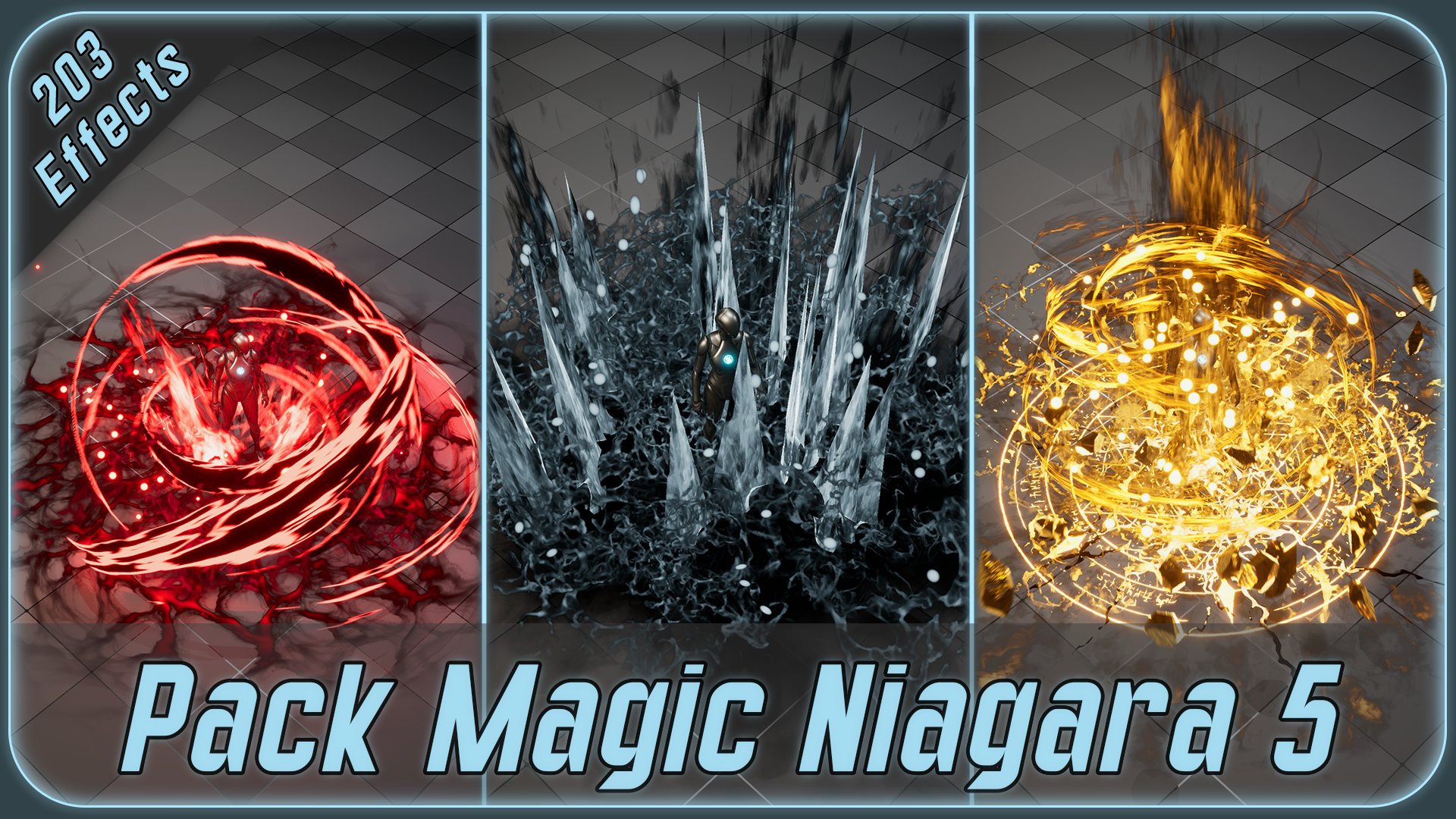 Pack Magic Effects Niagara 5 | Fab