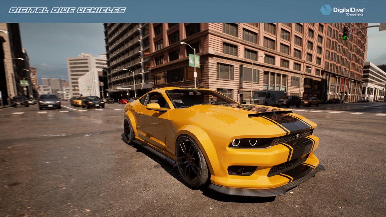 Media 1 for listing Drivable Cars: Muscle Car