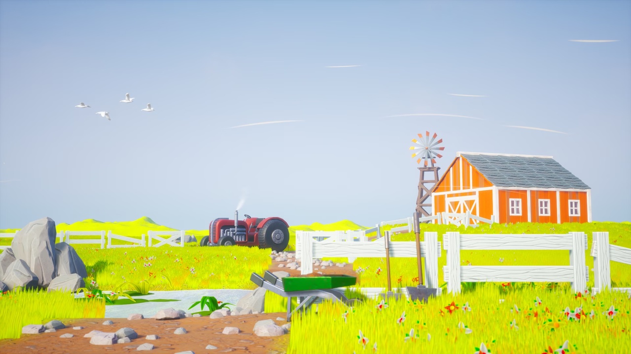 Media 1 for listing STYLIZED - Barn