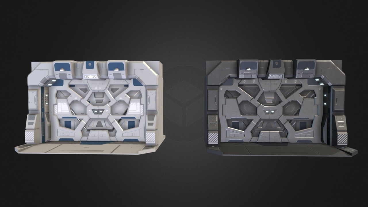 Media 1 for listing SciFi Doors Pack Vol2 - Door 05