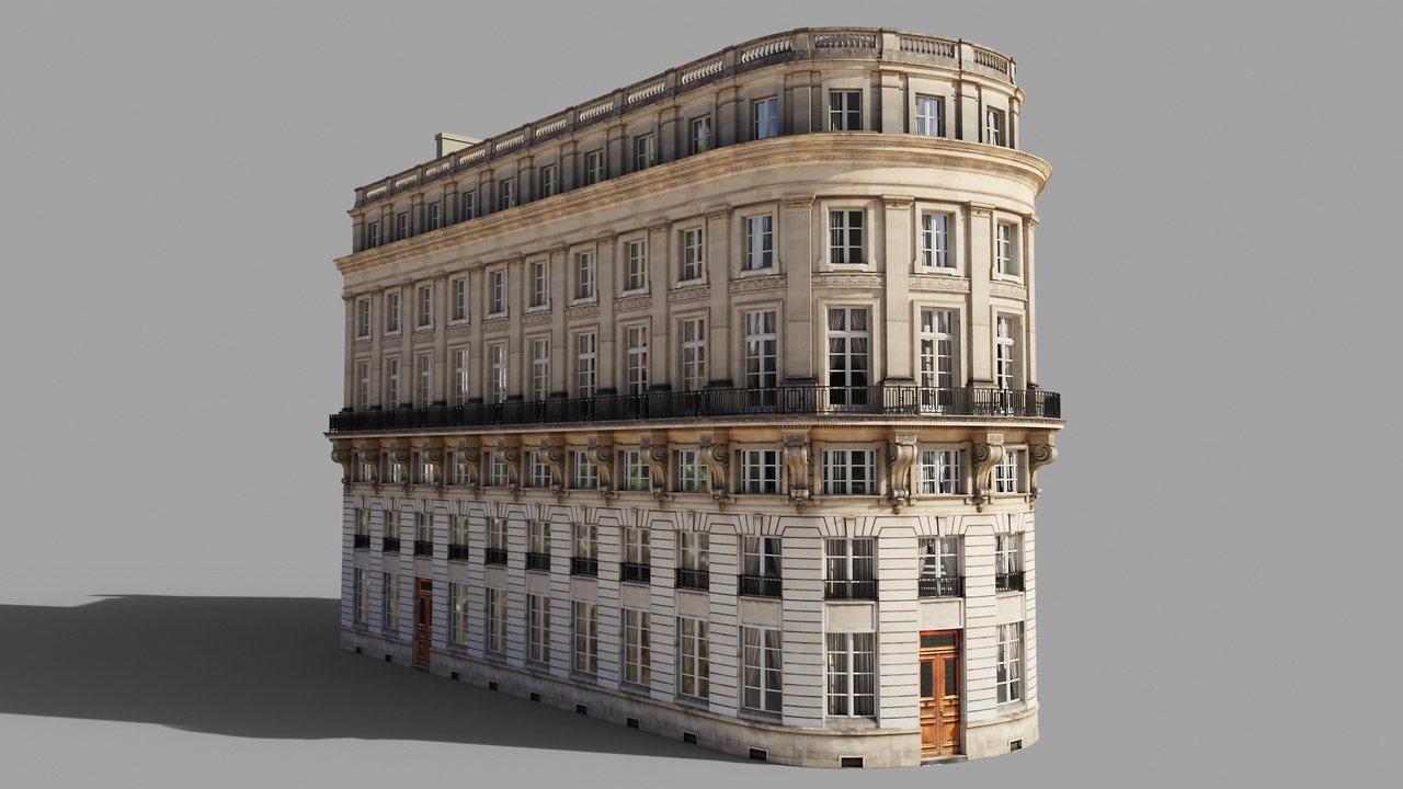 Media 1 for listing Neoclassic corner facade