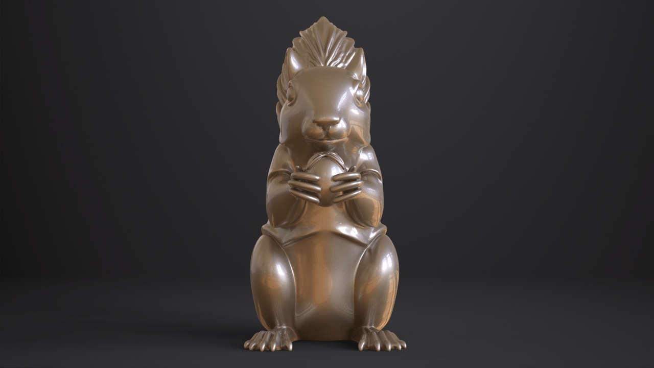 Media 1 for listing Squirrel figurine | 3D Print model