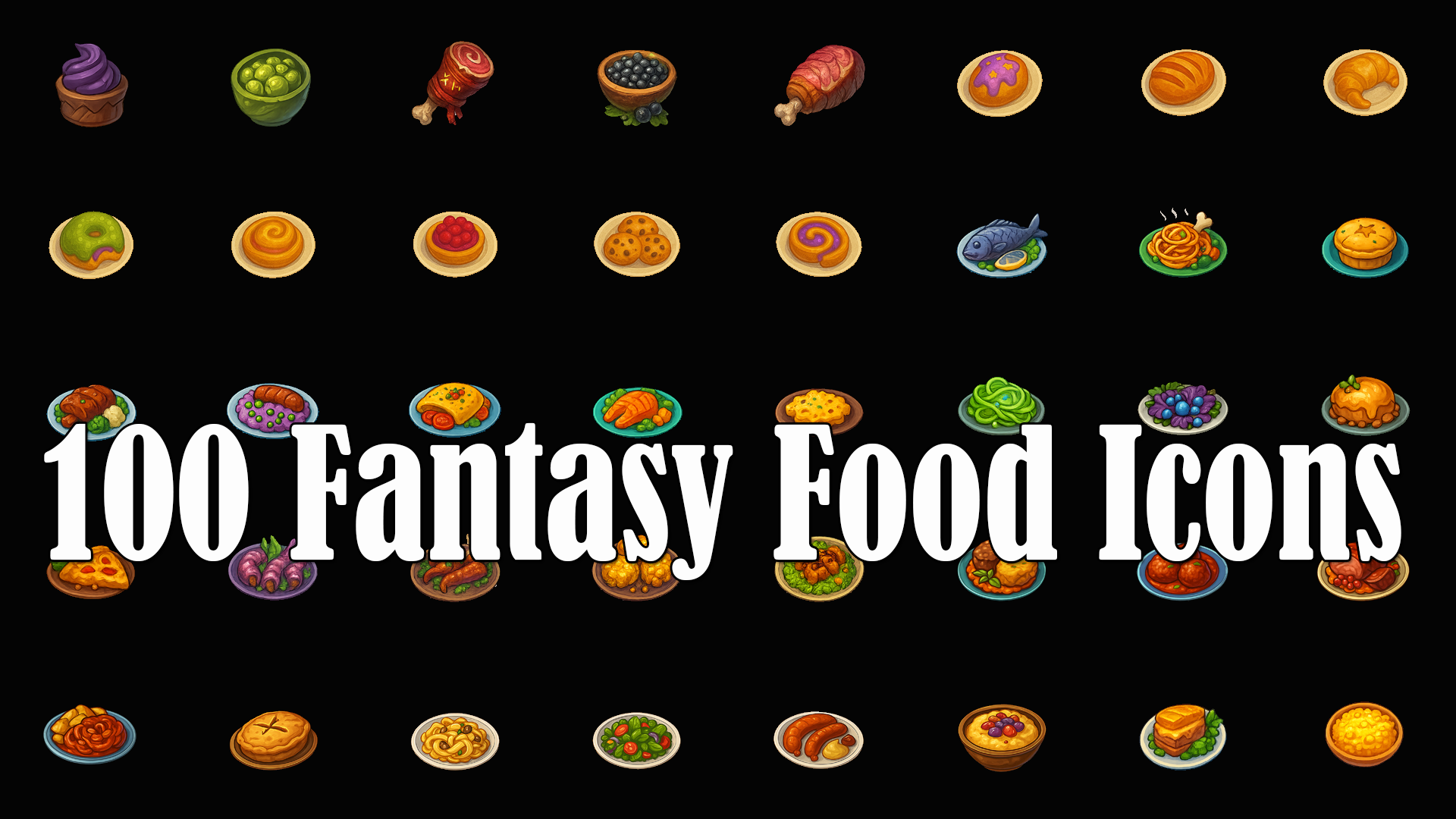Food Magic Icon 100 Fantasy Food Icons | Fab