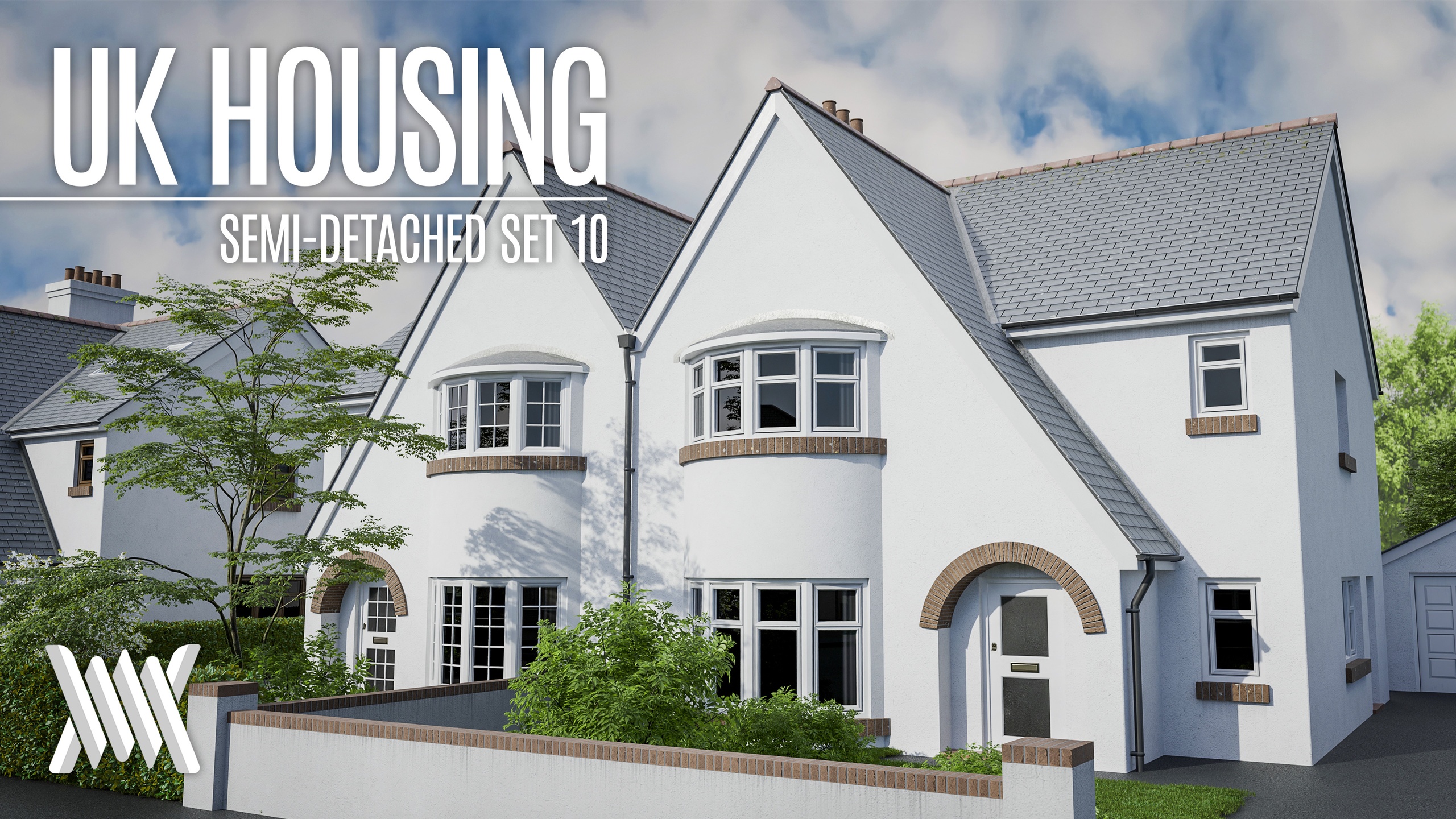 Media 1 for listing UK Housing - Semi-detached Set 10