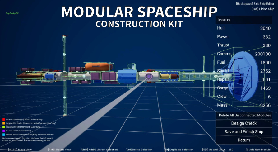 Modular Spaceship Construction Kit | Fab