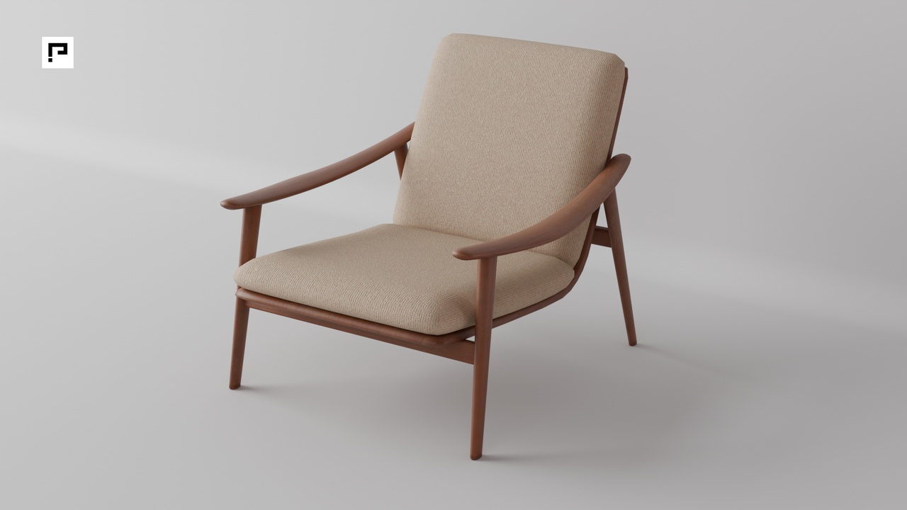 Media 1 for listing Archviz | Waiting Room Armchair