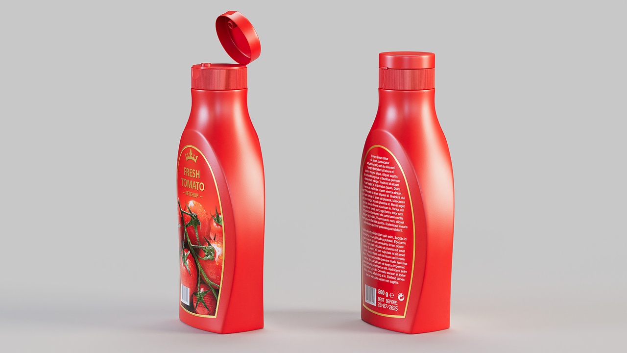 Media 1 for listing Tomato Ketchup Bottle PBR