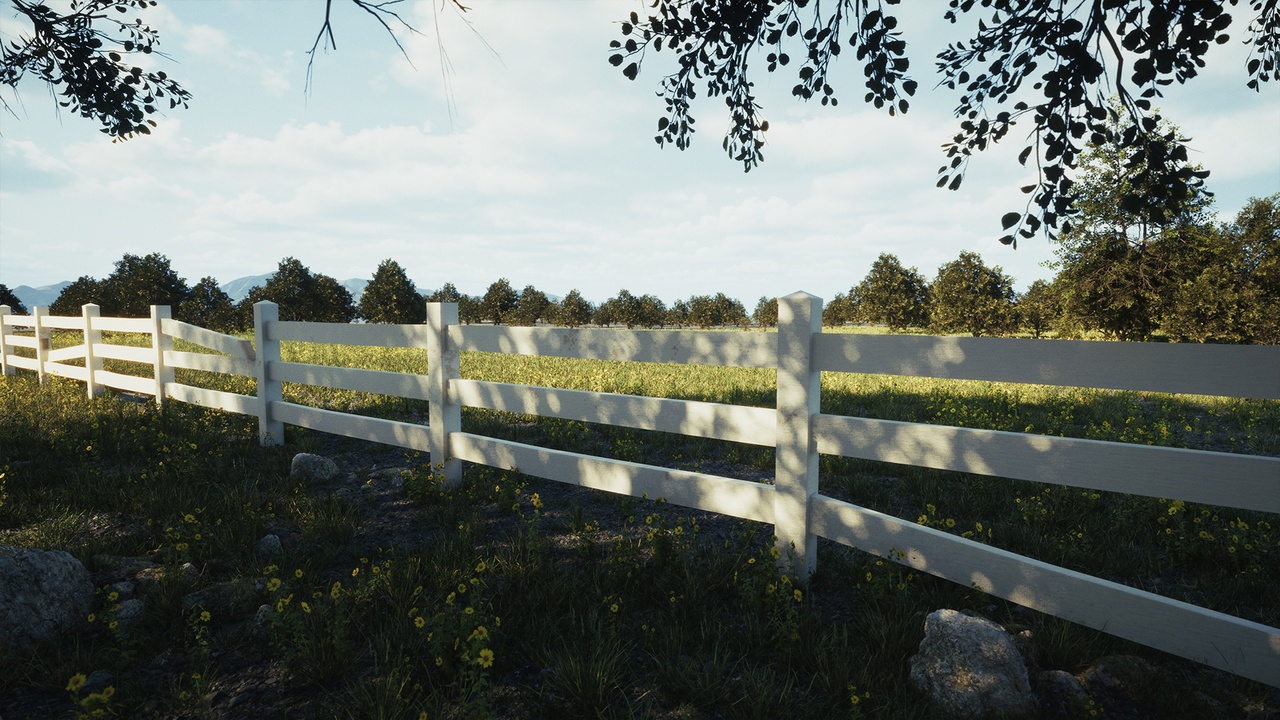 Media 1 for listing Wood Fence Game Ready