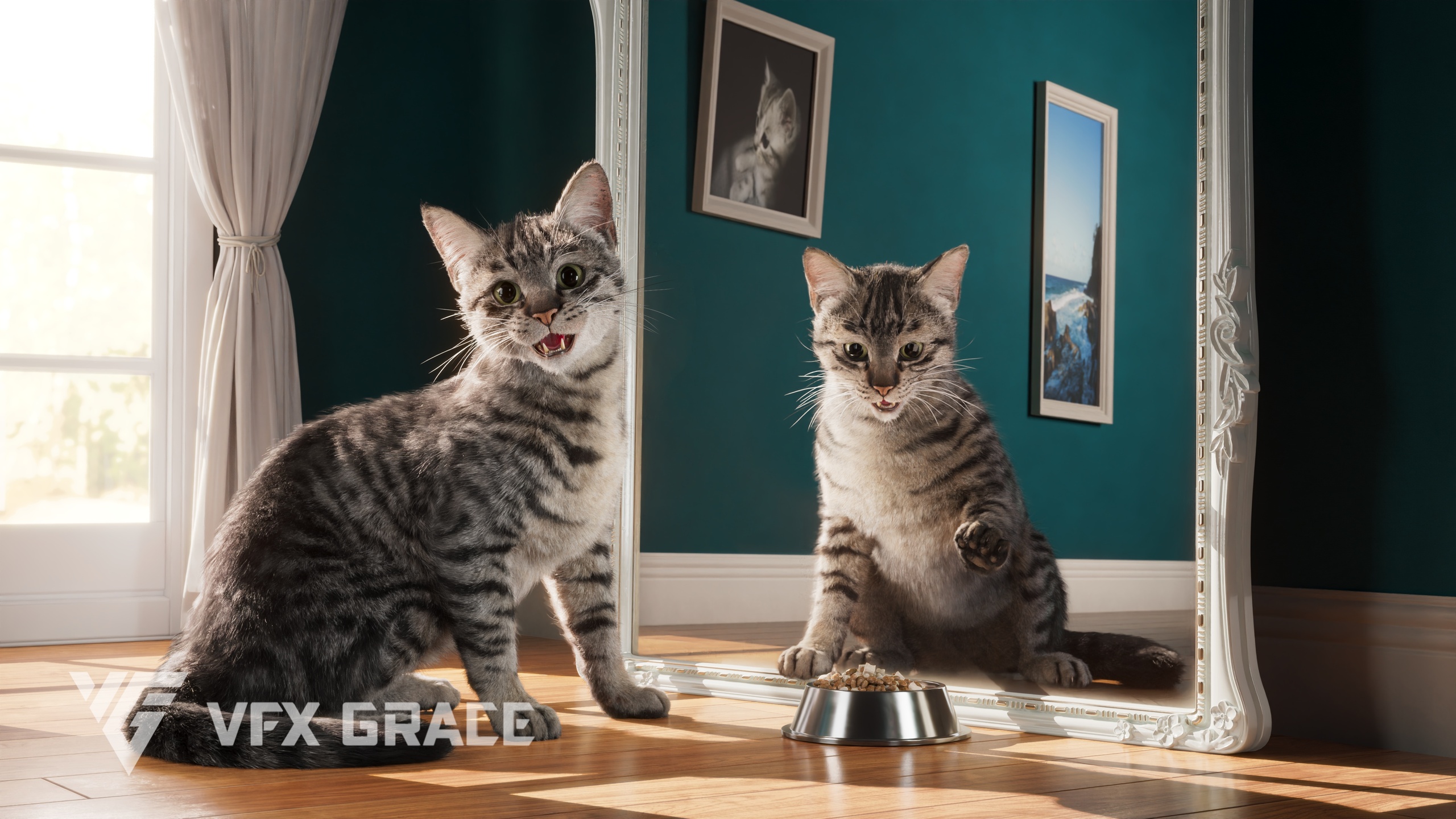 Media 1 for listing Grey Tabby Animation