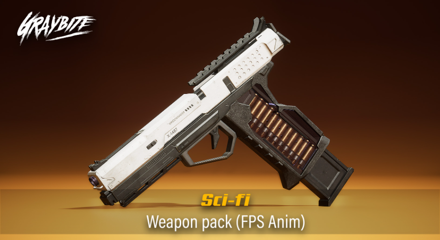 Scifi Weapon Pack (FPS Anims) Vol 01 | Fab