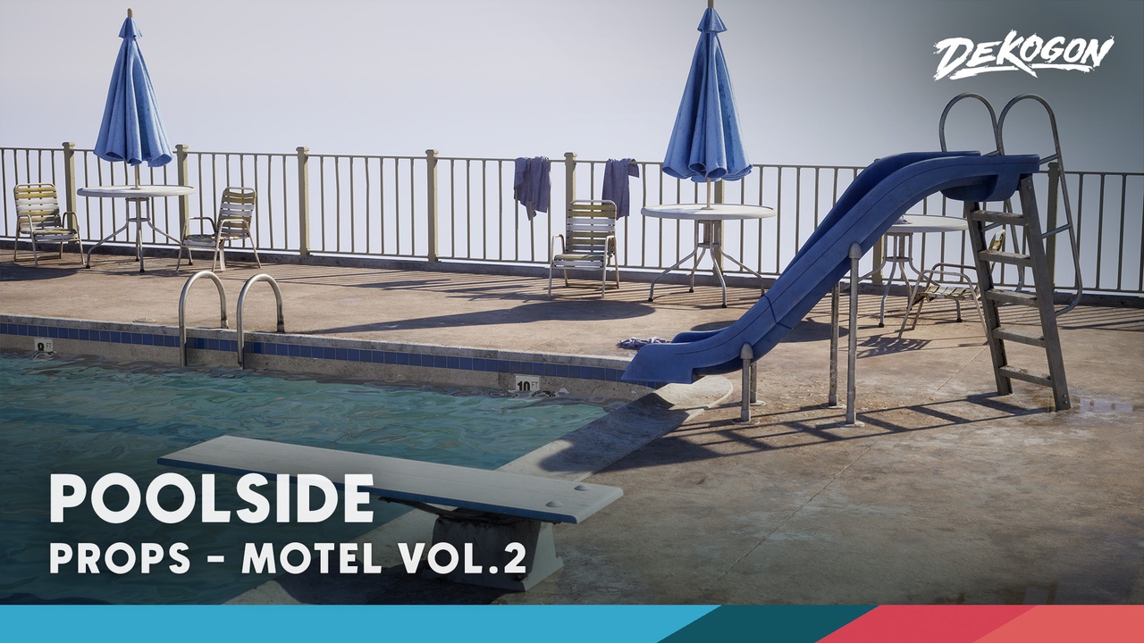Media 1 for listing Motel VOL.2 - Poolside (Nanite and Low Poly)