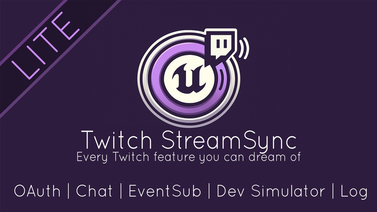 Media 1 for listing Twitch StreamSync Lite