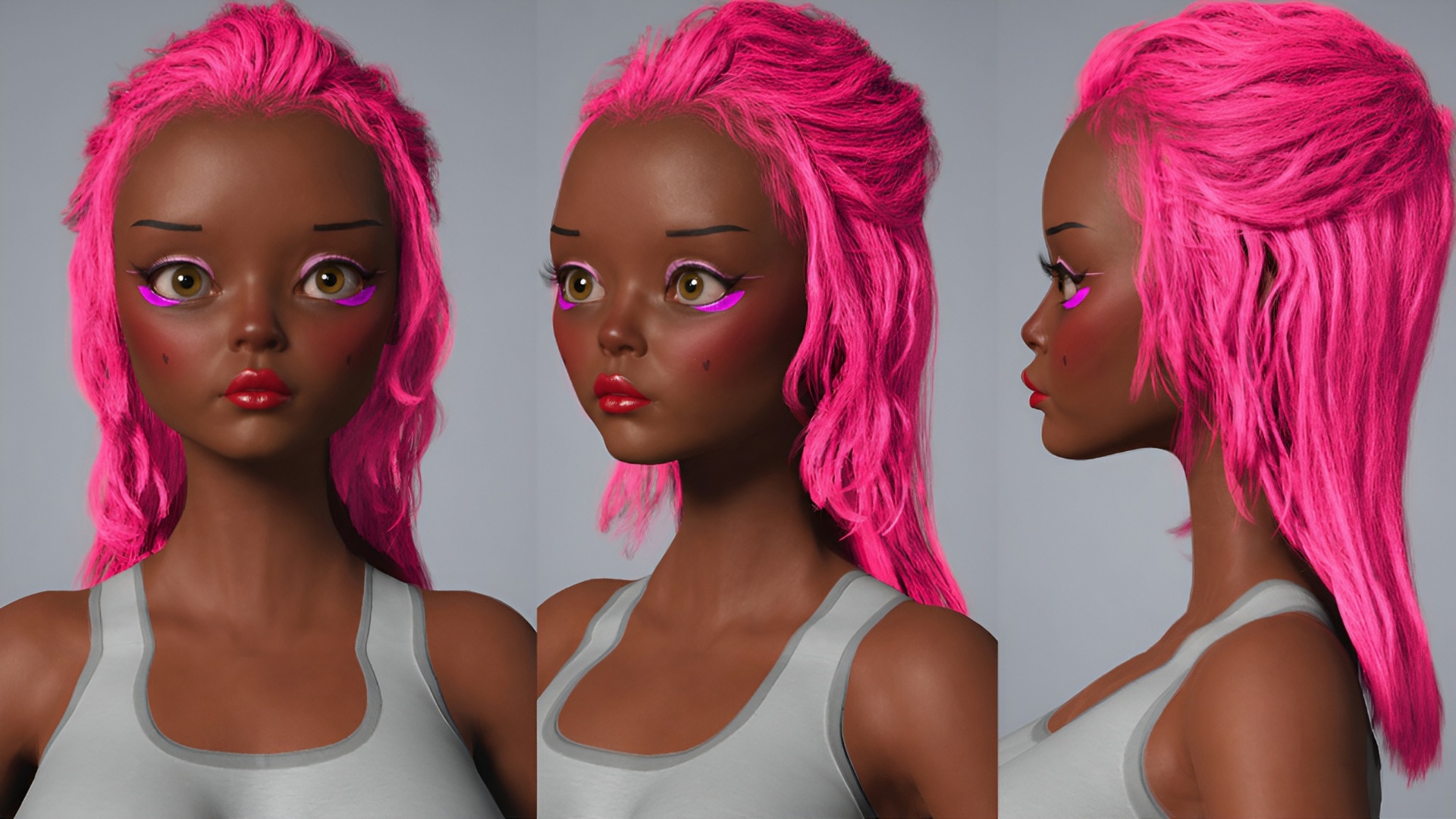 Media 1 for listing Doll: Editable Metahuman Female Stylized Character