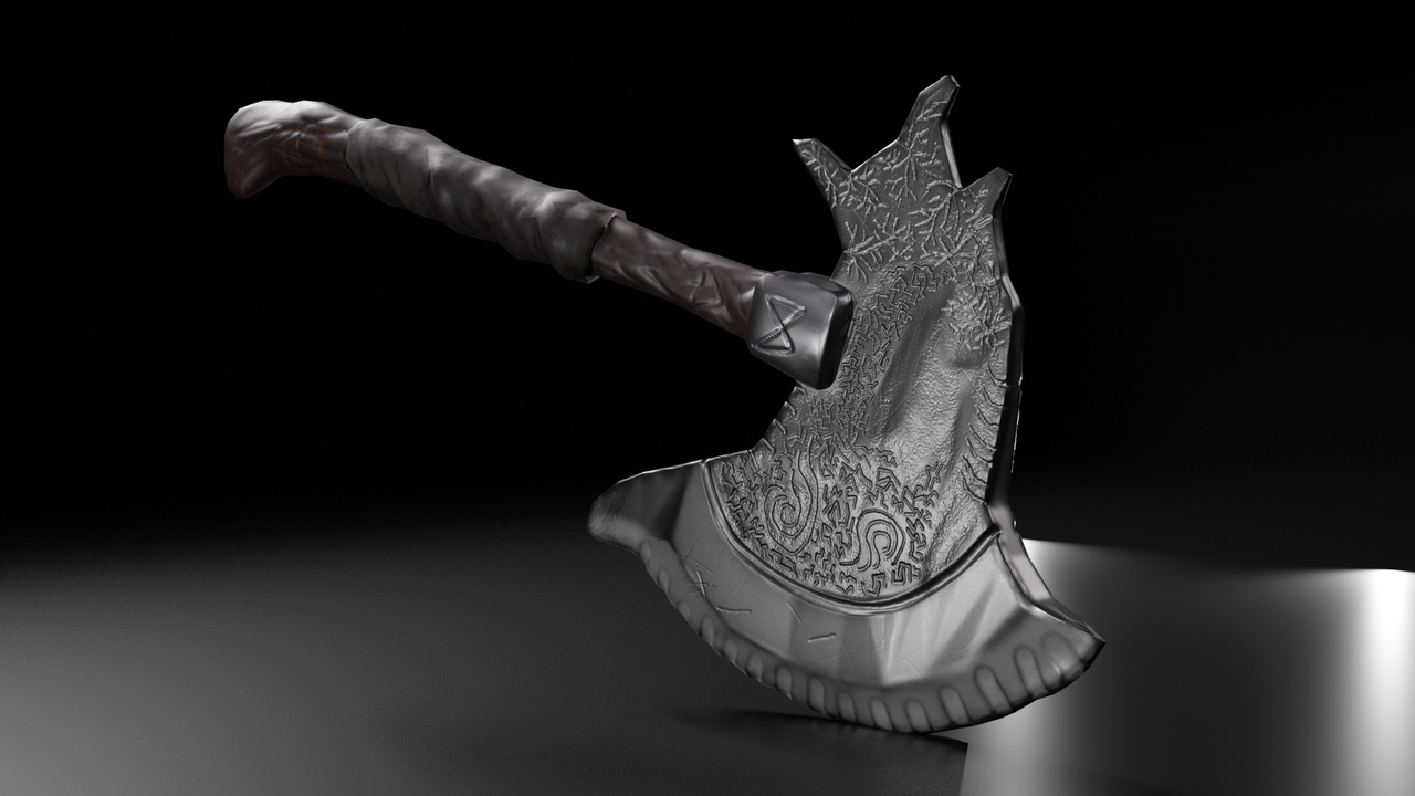 Media 1 for listing Axe with engraving