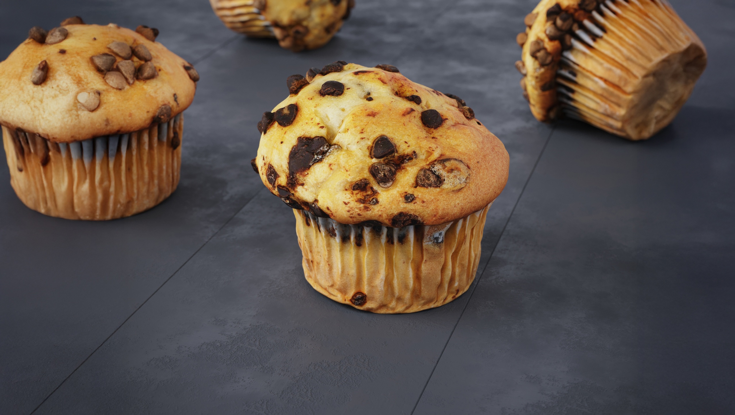 Media 1 for listing Chocolate Chip Muffins