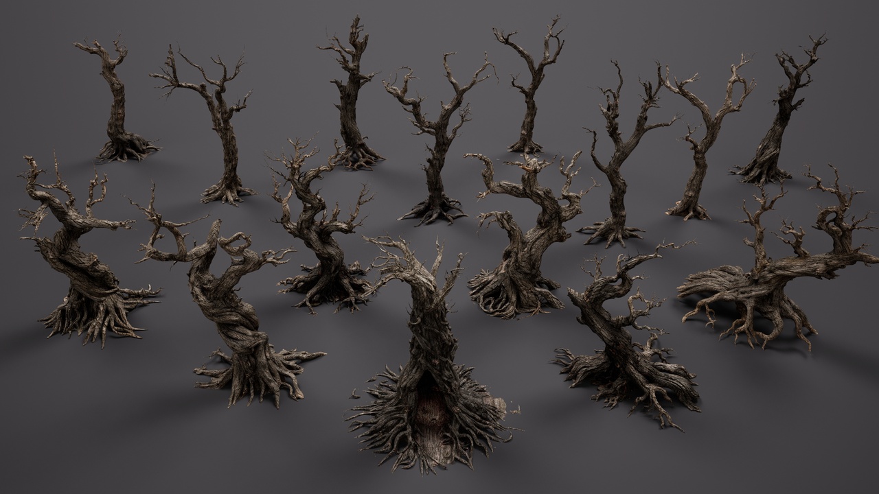 Twisted Dead Trees Pack