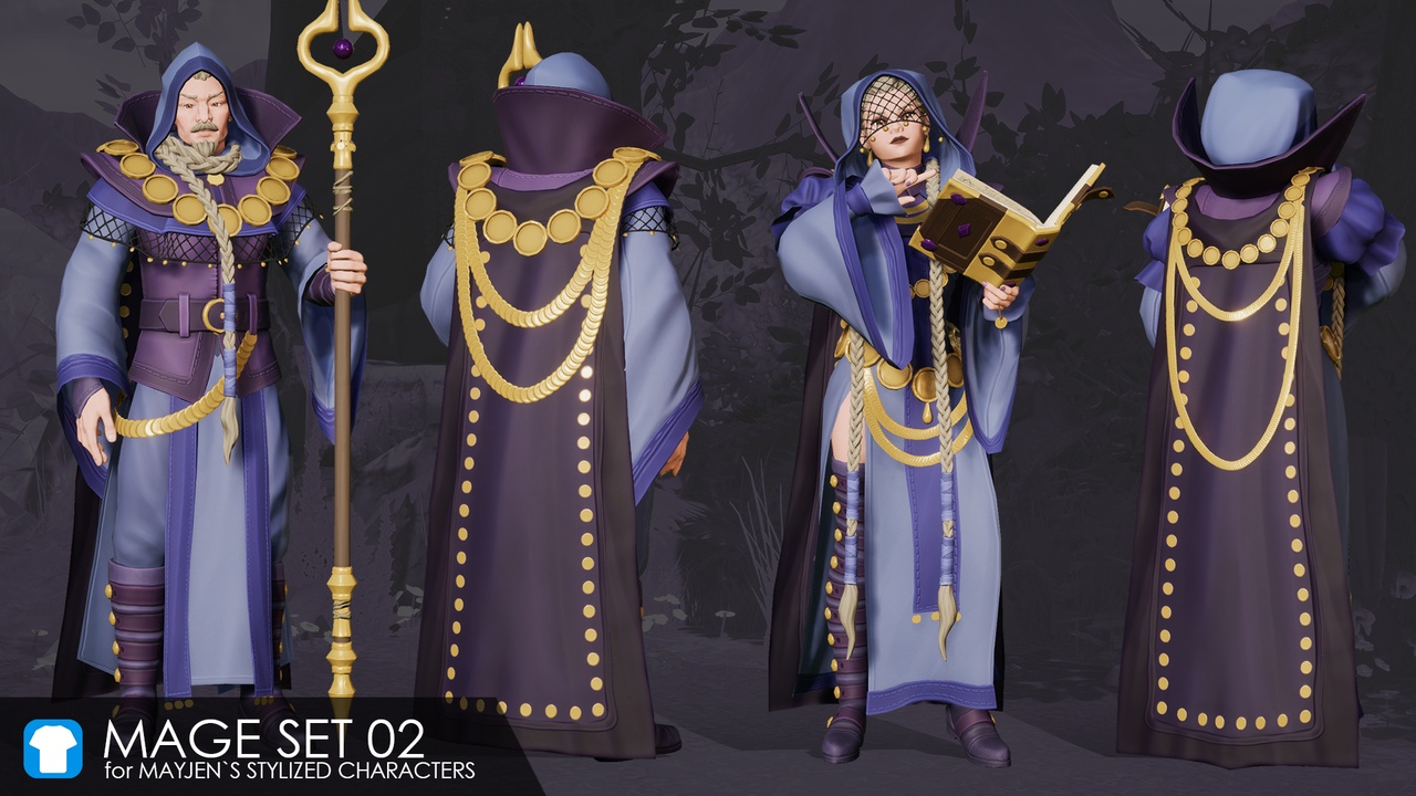 Media 1 for listing Mage set 02