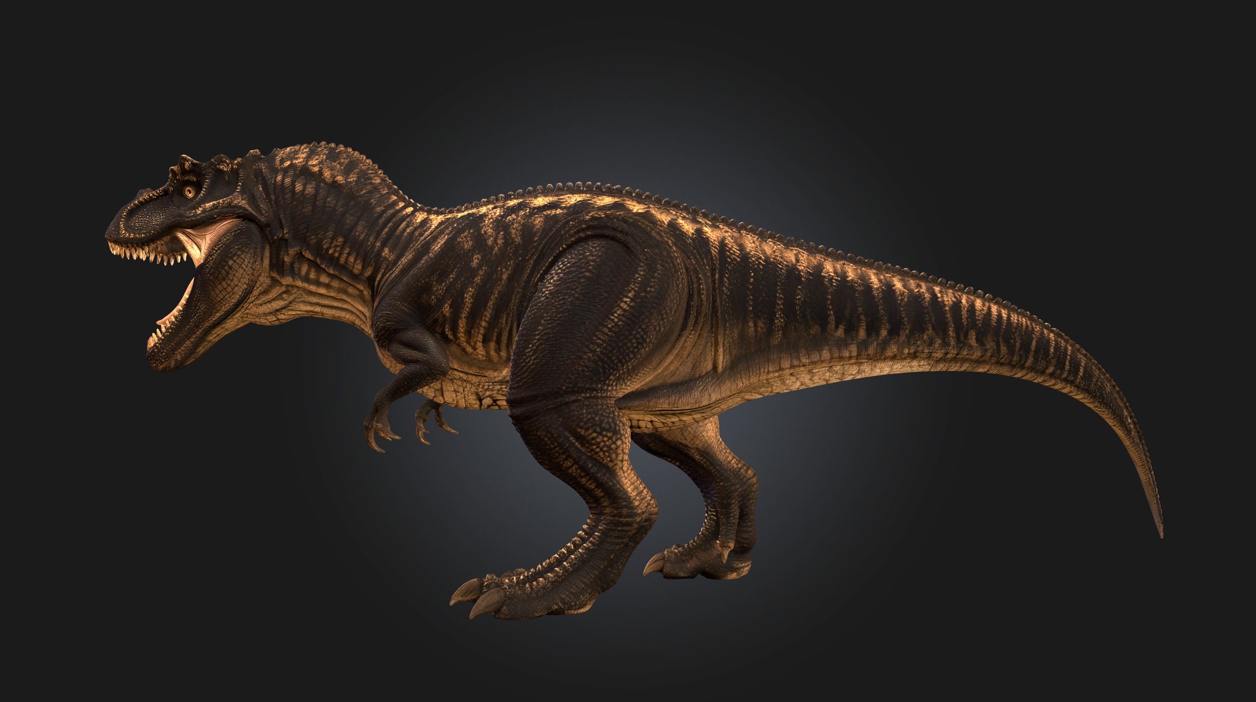 Media 1 for listing Tyrannosaurus Rex Trex Theme Park Statue