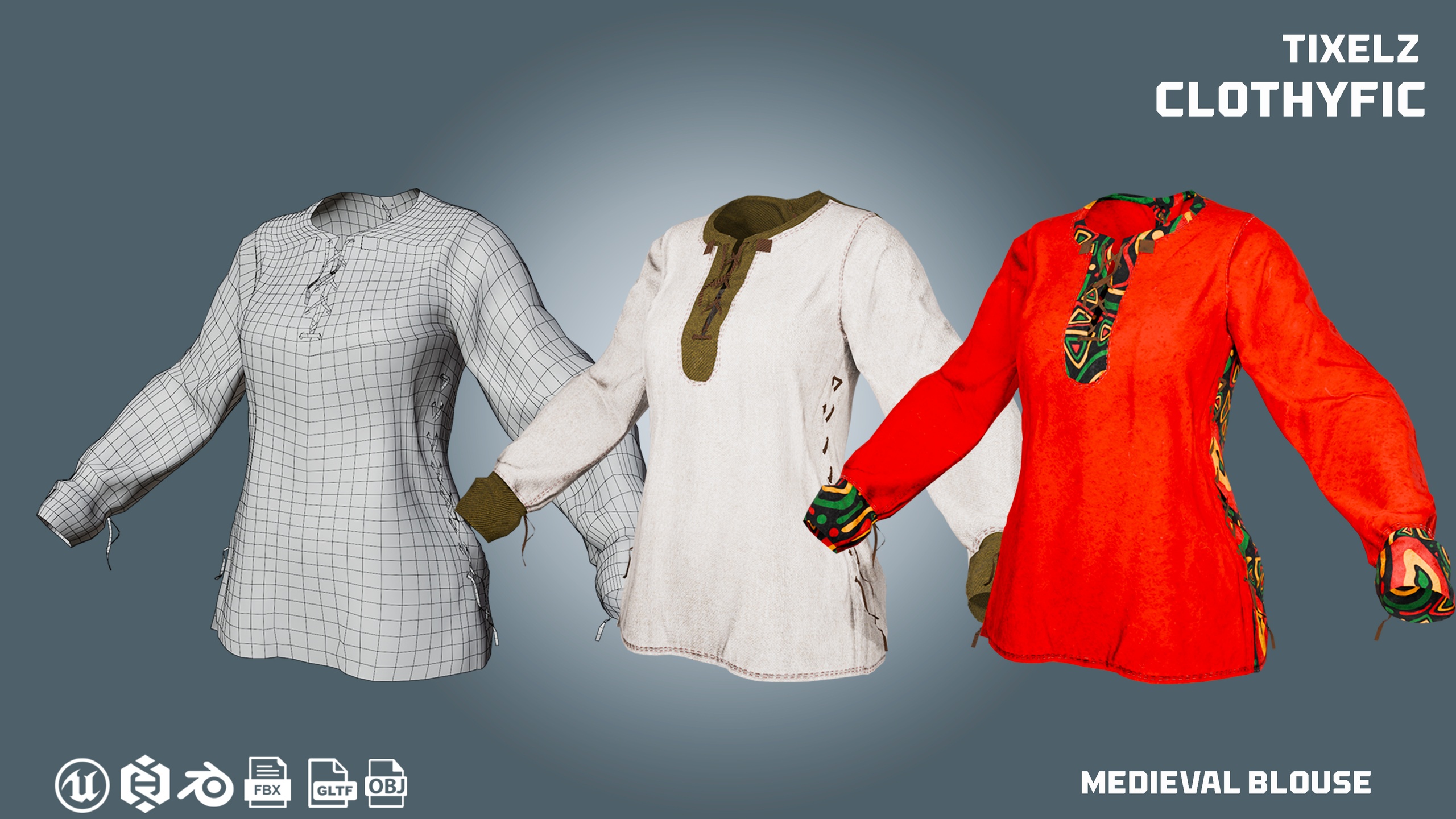 Multimedia 1 dla listy blouse - clothyfic medieval outfit 49