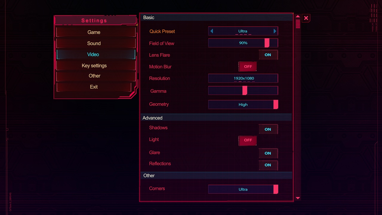 Media 1 for listing Cyberpunk RPG UI