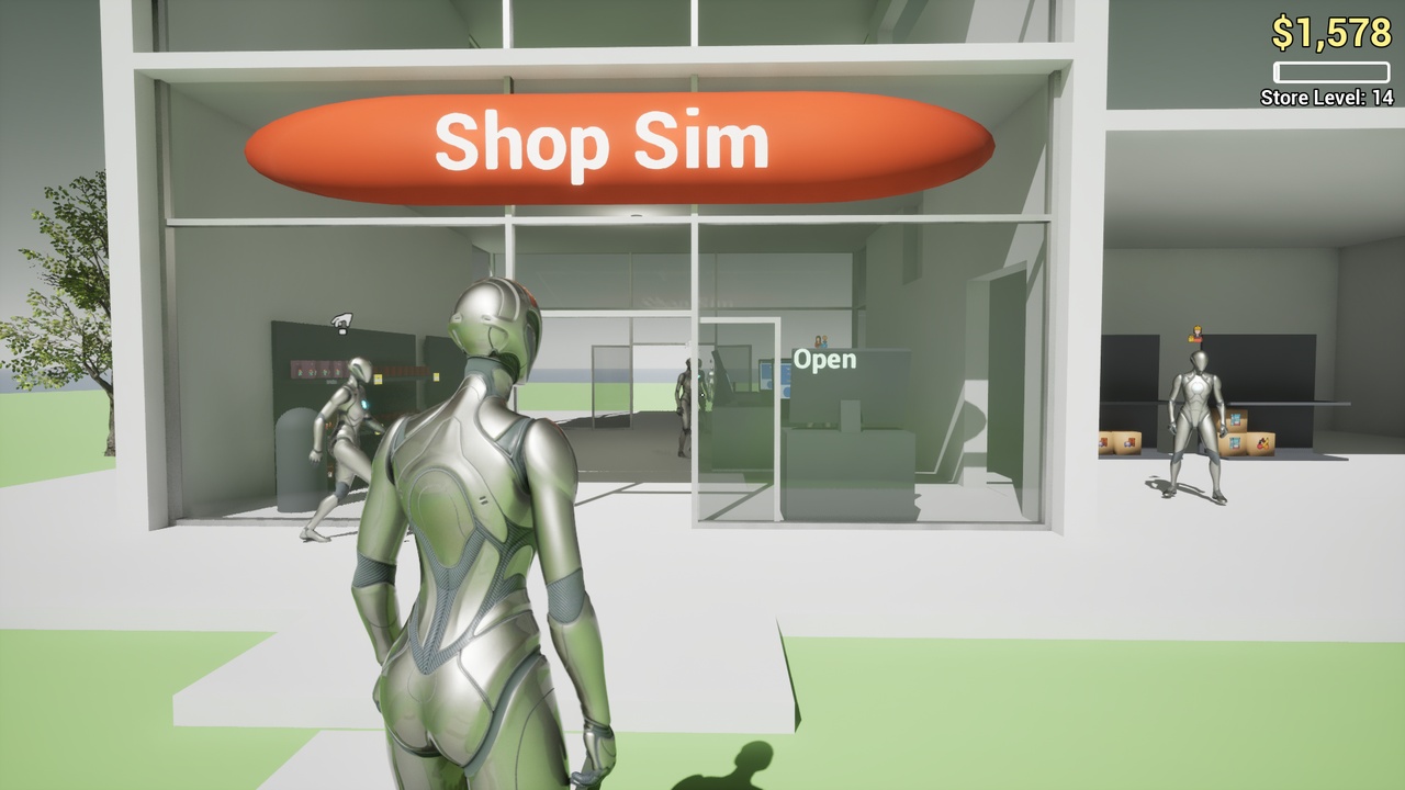 Media 1 for listing Shop Sim - Store Management System