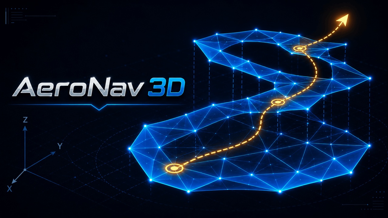 Media 1 for listing AeroNav 3D: Volumetric Flying AI Navigation & 3D Pathfinding