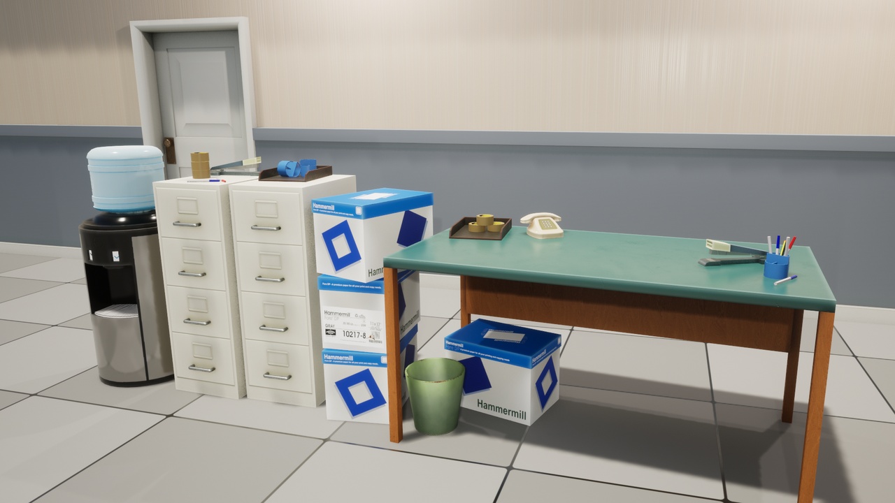 Image of office game props