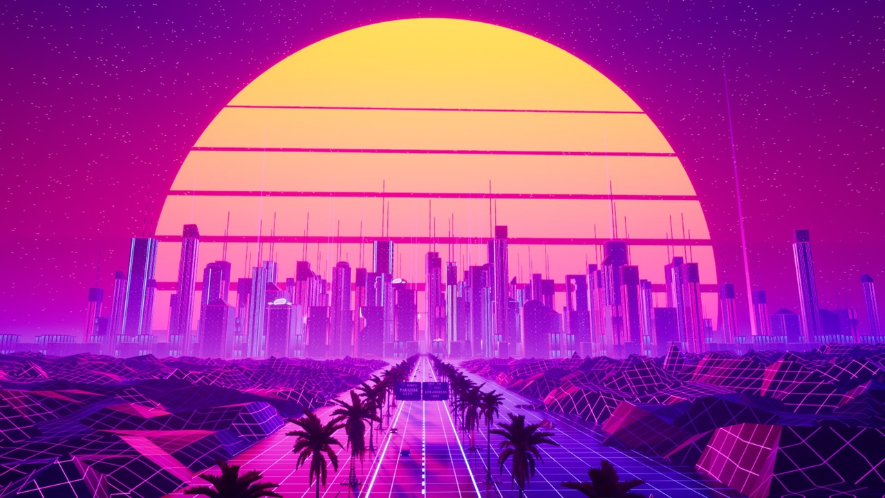 商品 Synthwave City Kit 的媒体 1