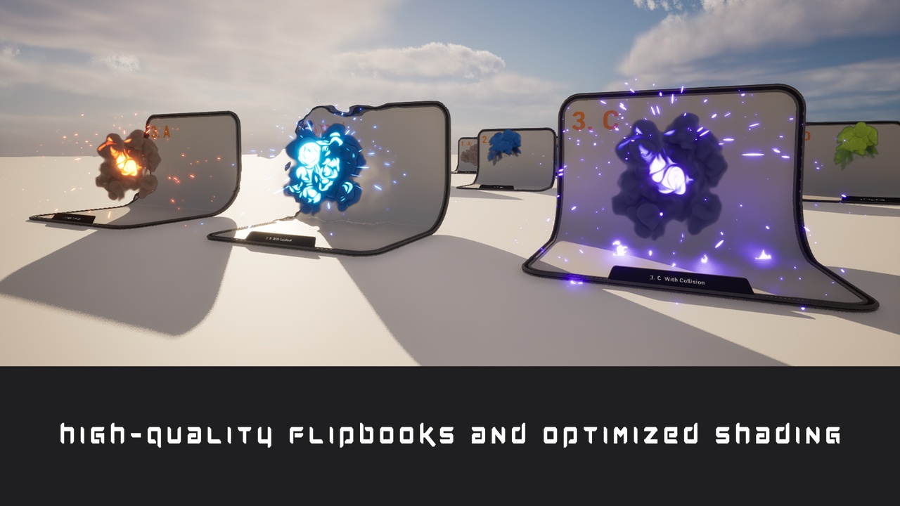 Media 1 for listing Stylized Explosion Pack Vol1