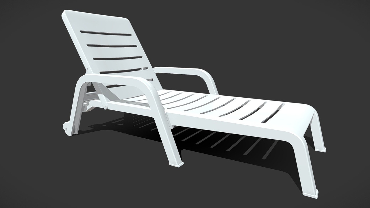 Media 1 for listing PVC Chaise Lounge Chair