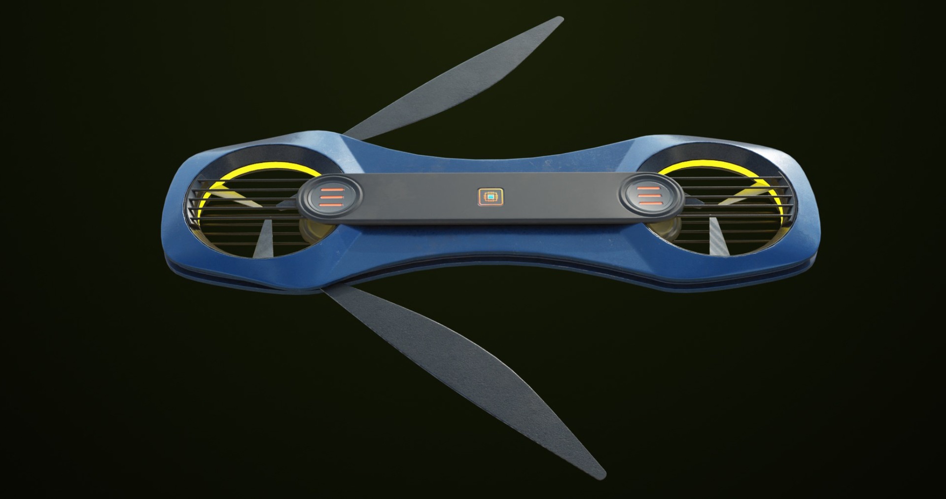 Sci Fi Hoverboard 2 All PBR Unity UE Textures Included | Fab