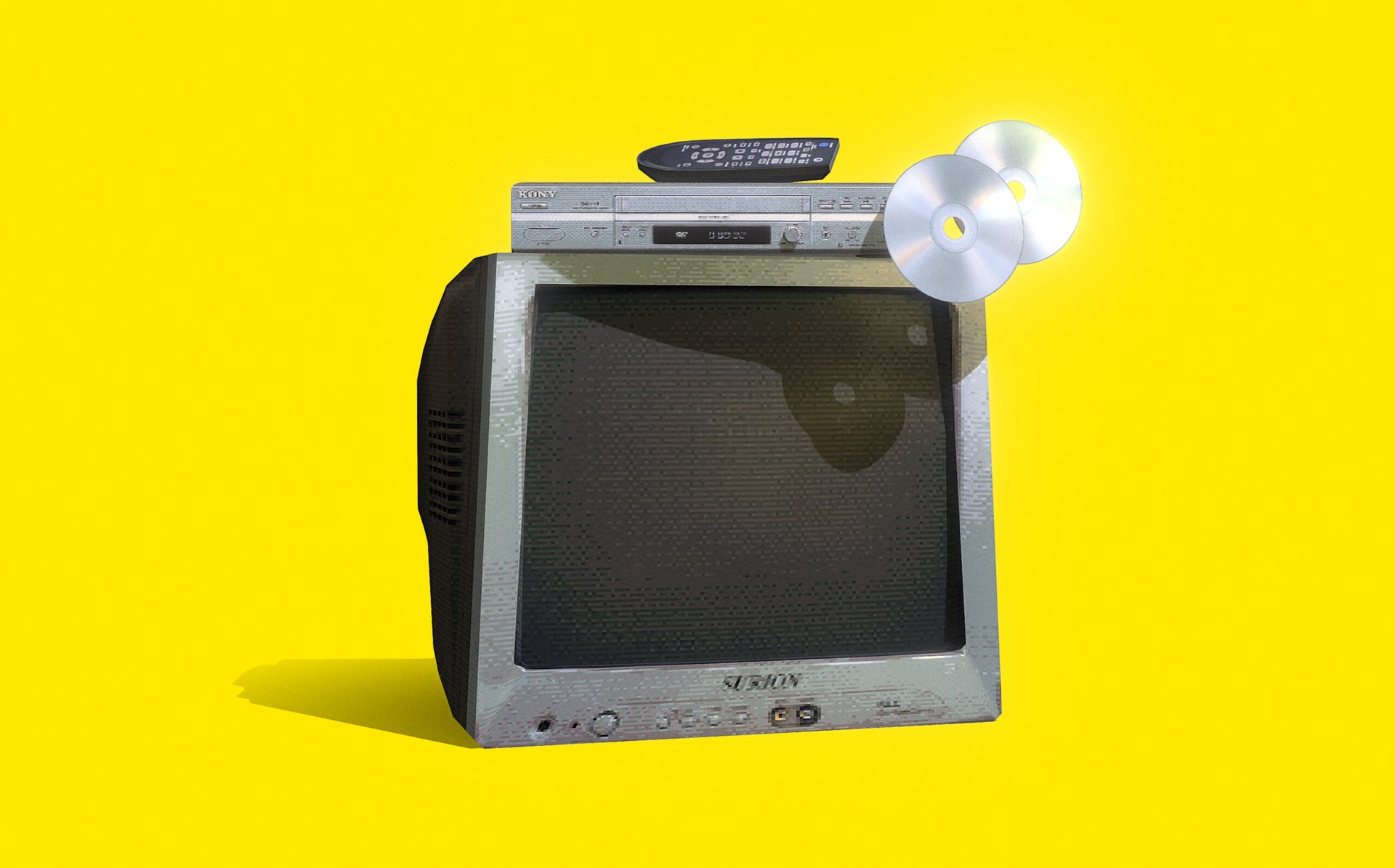 Media 1 for listing TV, DvD Player, CD & Remote