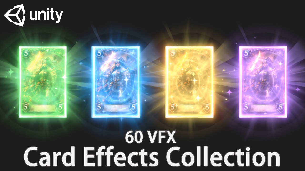 Media 1 for listing Game VFX - Card Effects Collection