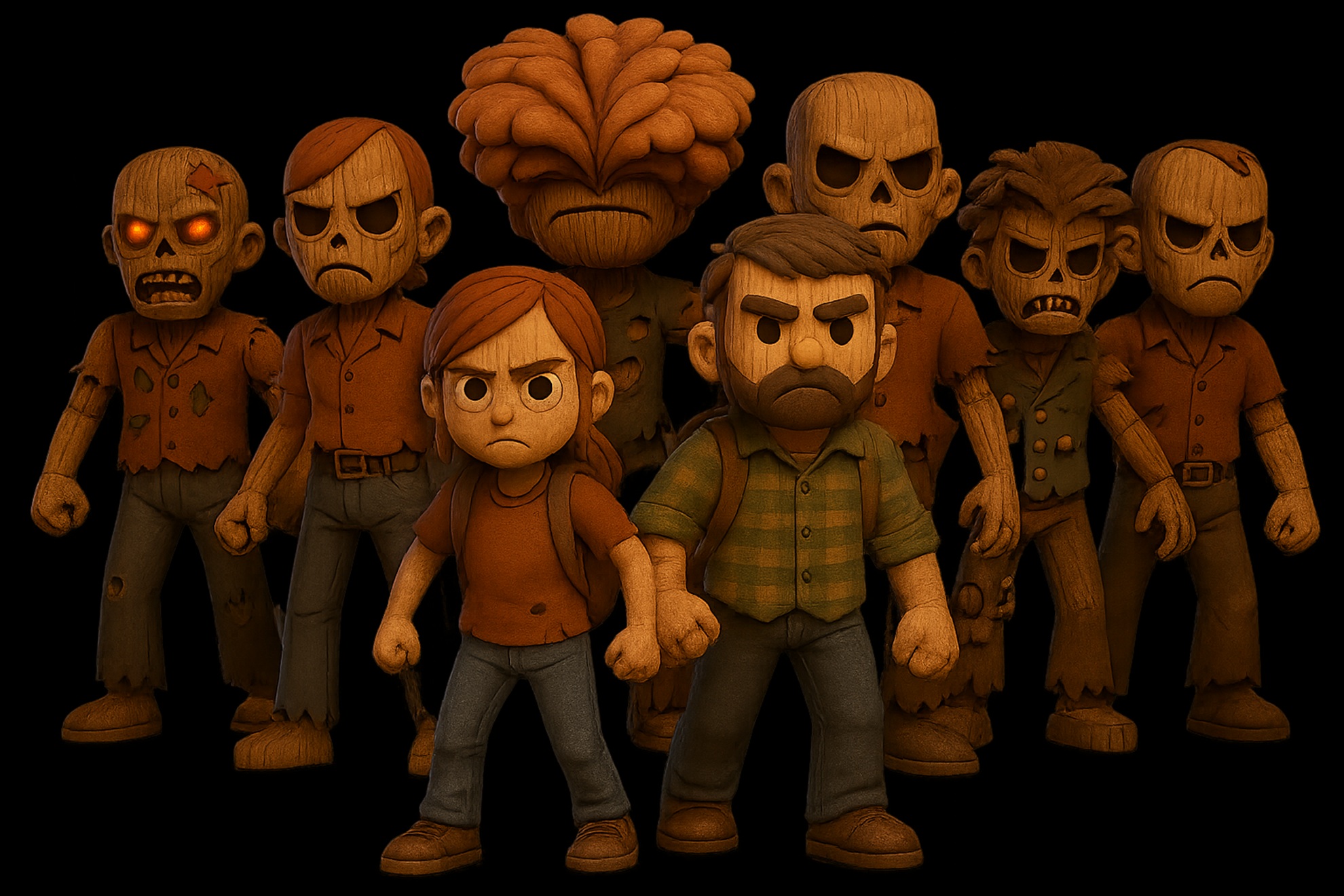 Survivors & Infected Pack – Rigged 3D Characters | Fab