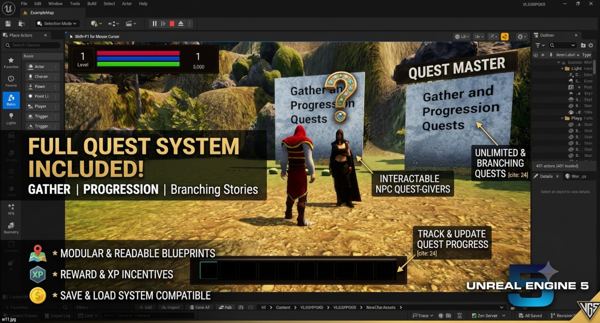 Media 1 for listing VLGS RPG Template
