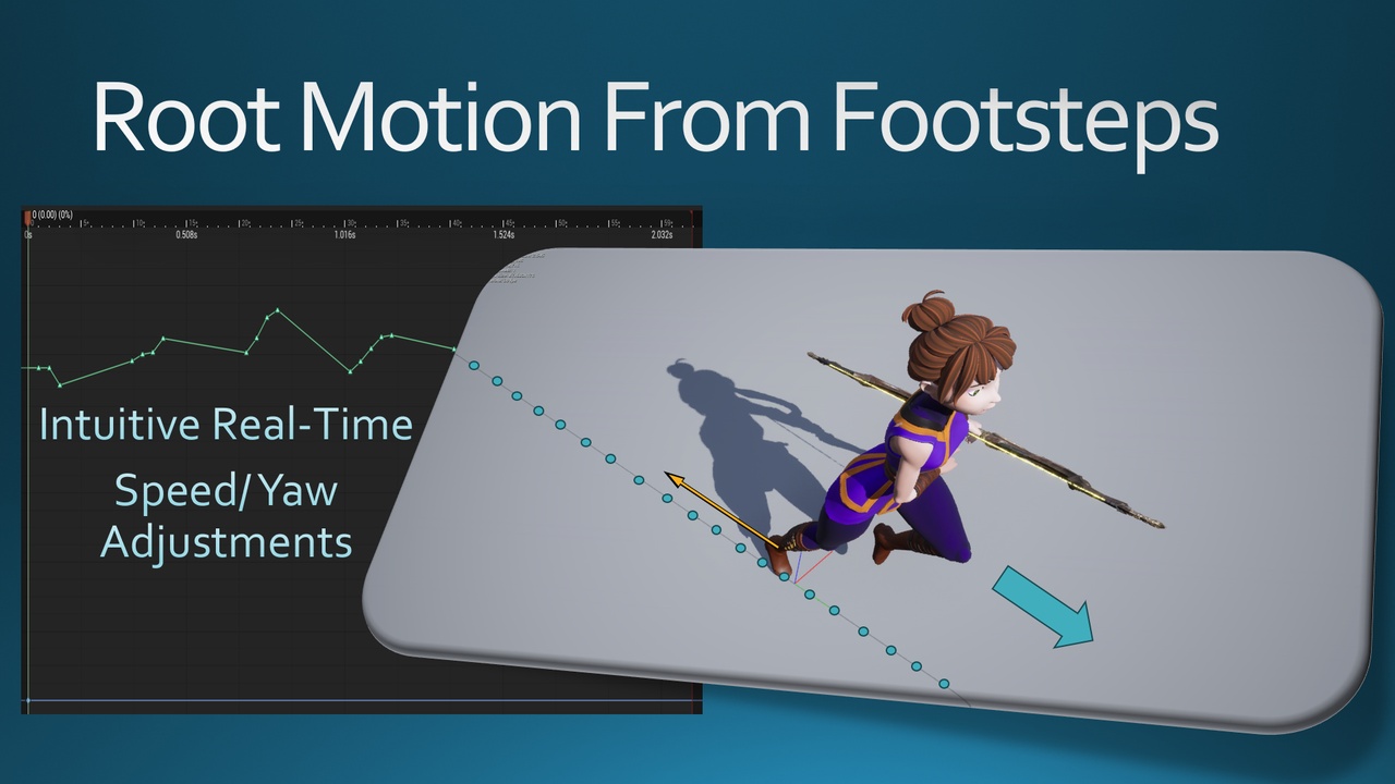 Media 1 for listing Root Motion From Footsteps