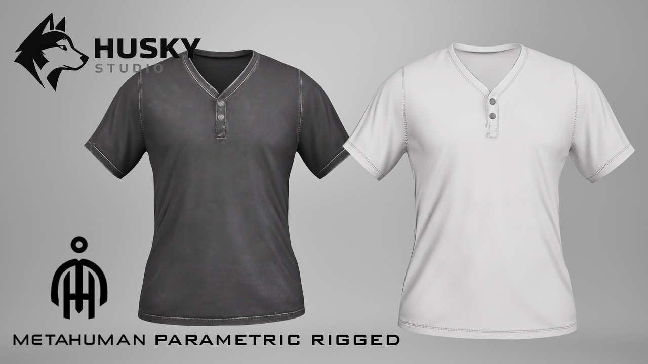 Media 1 for listing T Shirt - 58 - Metahuman - Parametric outfit