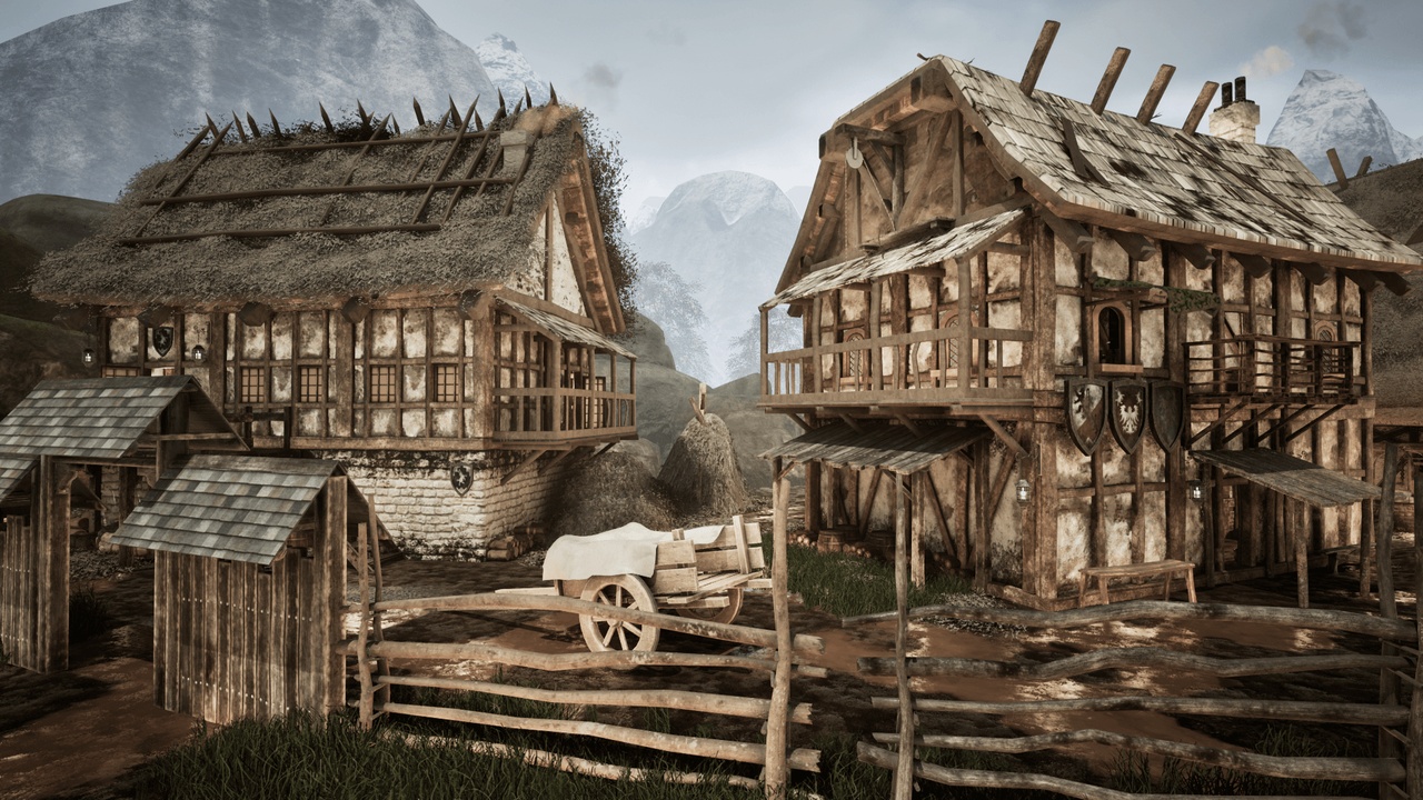 Medieval Village (Mega Pack) 제품 등록을 위한 미디어 1개