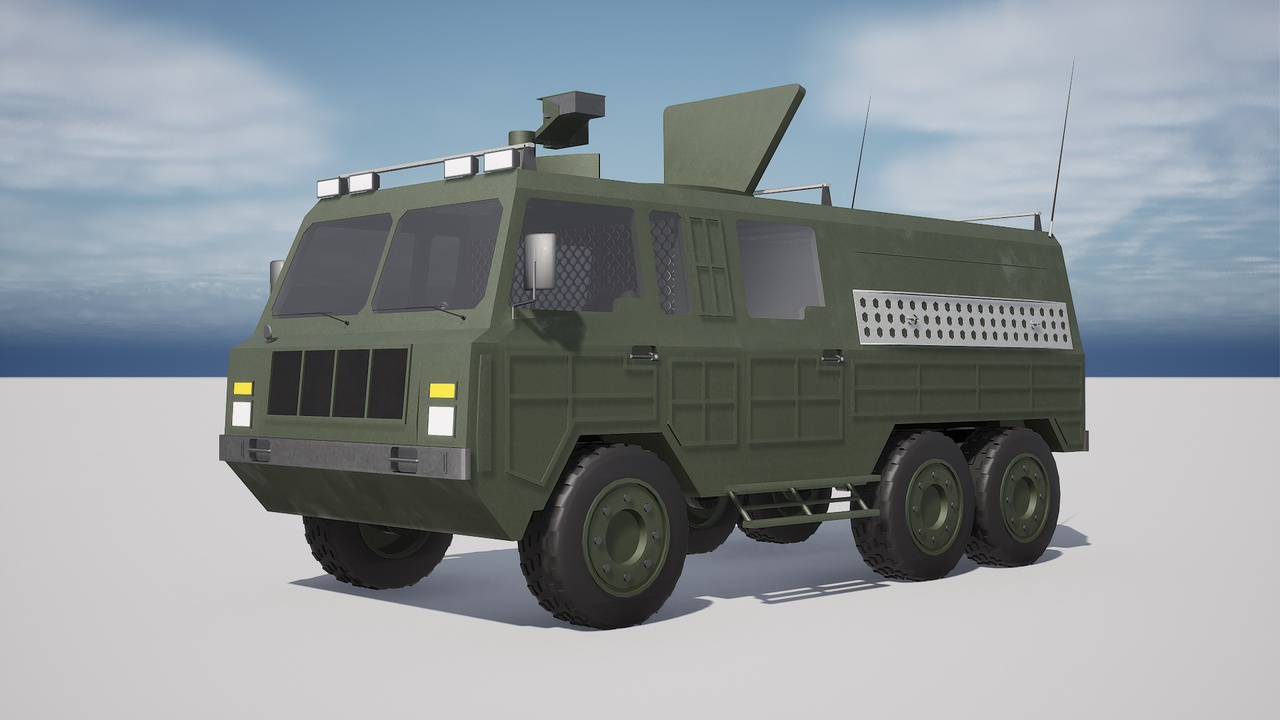 Media 1 for listing Tactical 6x6 Truck – Vehicle Model Kit