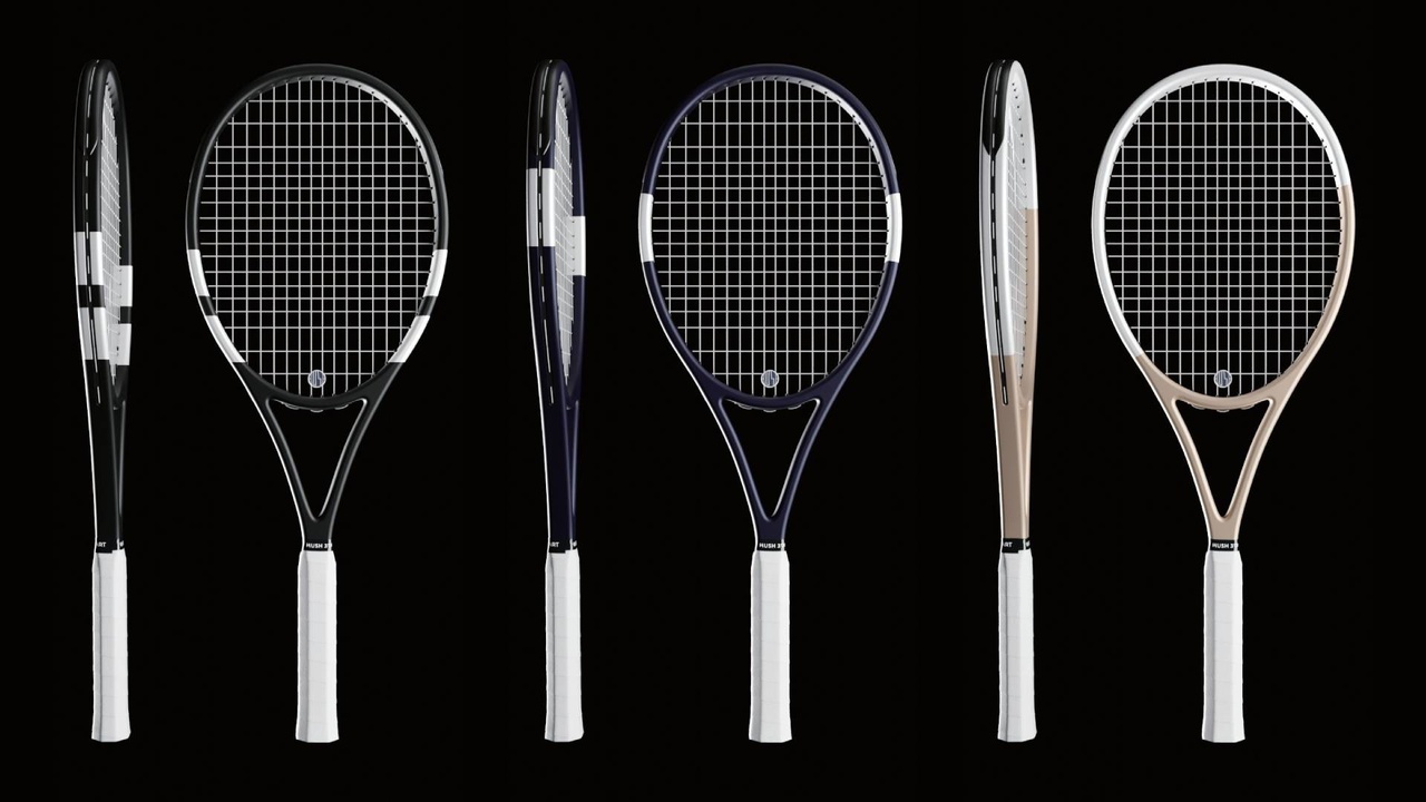 Customizable Racket Tennis 【Customizable UV】Tennis Racket Mockup | Fab