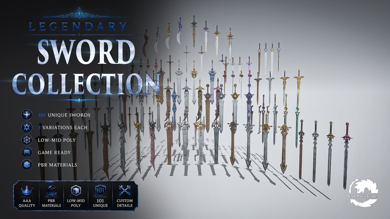 Media 1 for listing 100+ Upgradable Swords