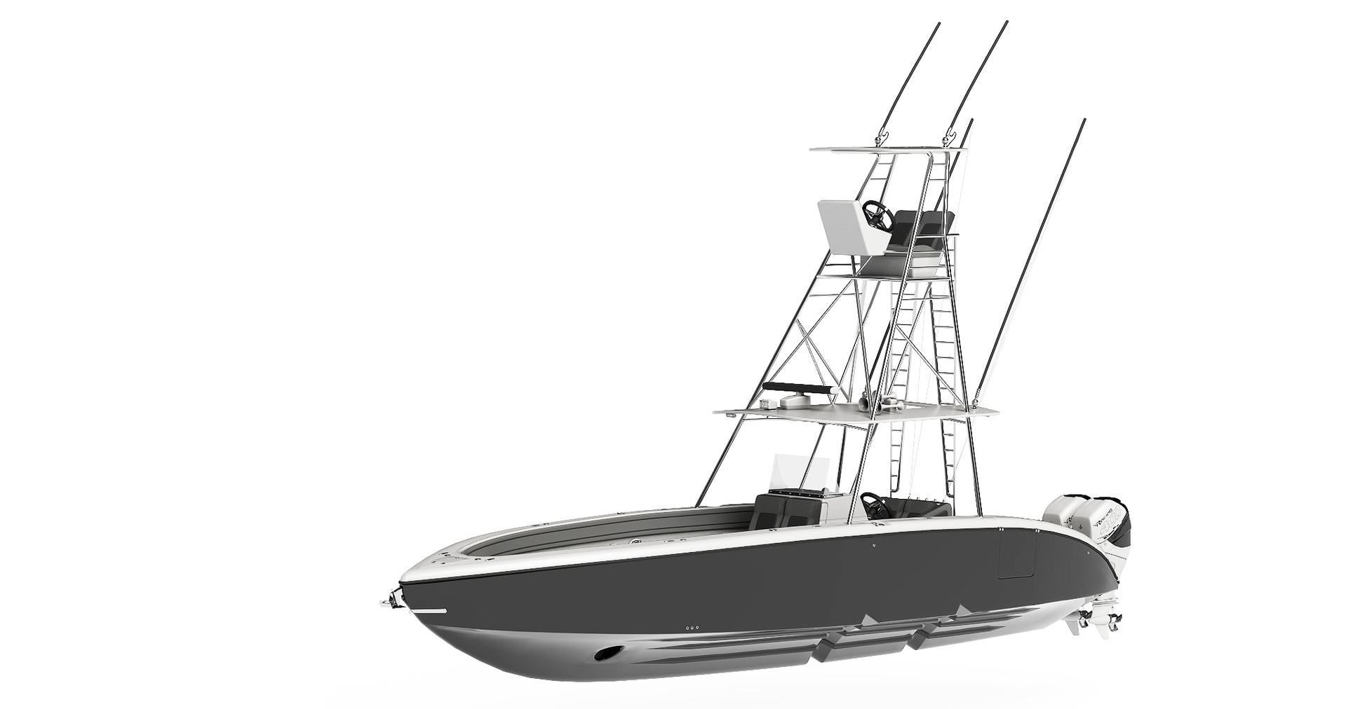 Media 1 for listing Sport fishing boat Black