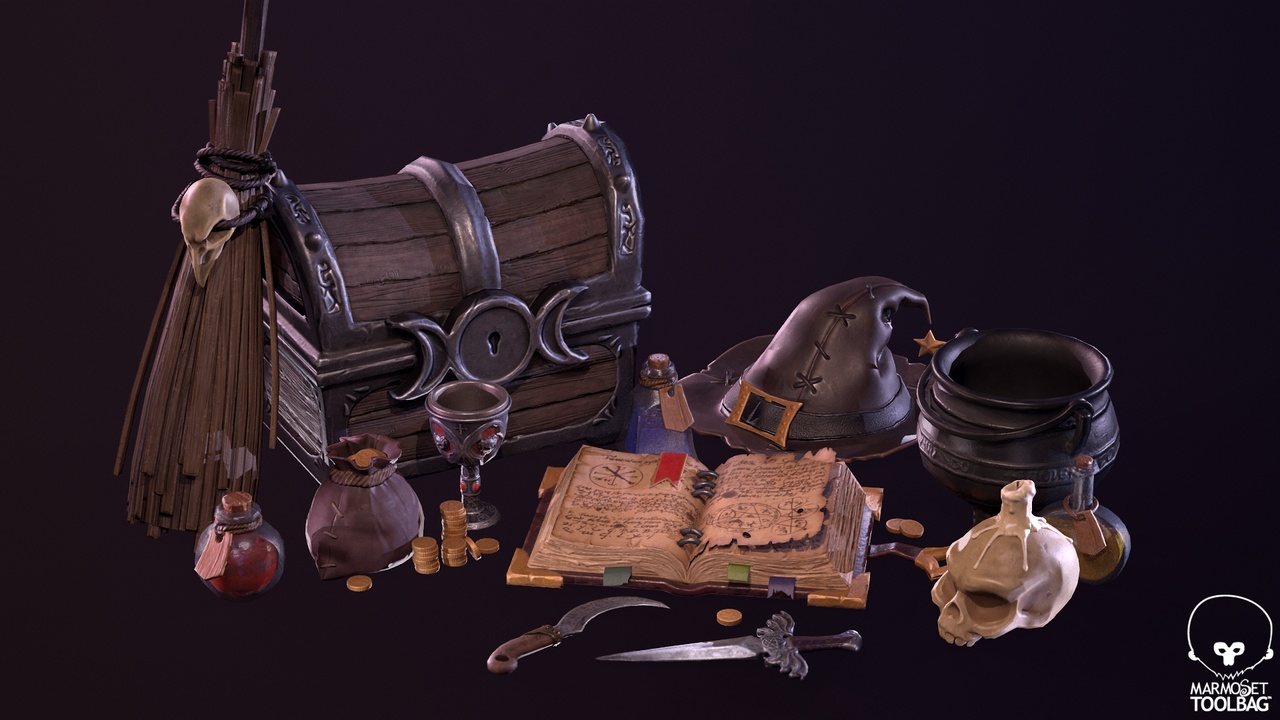 Witch props 제품 등록을 위한 미디어 1개