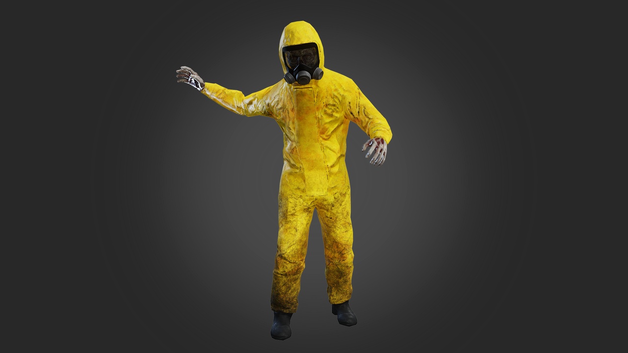 Media 1 for listing Zombie hazmat suit
